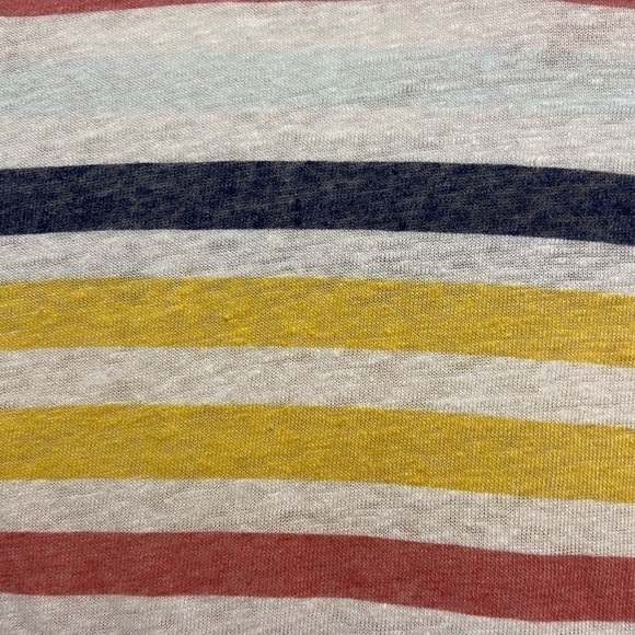 Old navy striped tee lovely color combo Medium - Picture 3 of 5